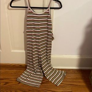 Multicolored girls jumpsuit
